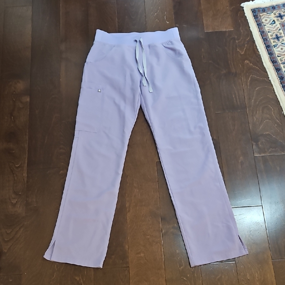 Figs Lavender Drawstring Medical Scrub Pants